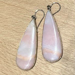 Lena Skaegard Pink Opal Earrings